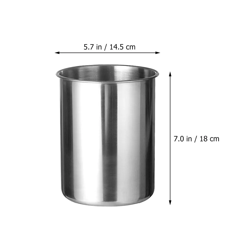 Ice Cube Bucket Stainless Steel Drink Cooling Bucket Wine Beer Cooler Bucket Ice Cube Holder KTV Bar Party Kitchen Wine supplies