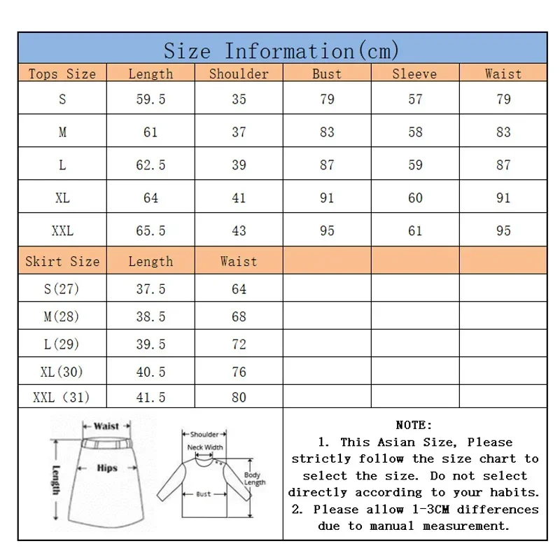 Azureway Women Elastic Long Sleeve Golf Shirt Breathable Anti-sweat Tops Ladies High-waist Slim Skirt Pleated A-line Sport Skort