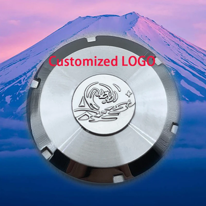 DIY Watch Case Back Cover Customized Product Customer Logo OEM ODM Fit  NH35 NH36 Movement
