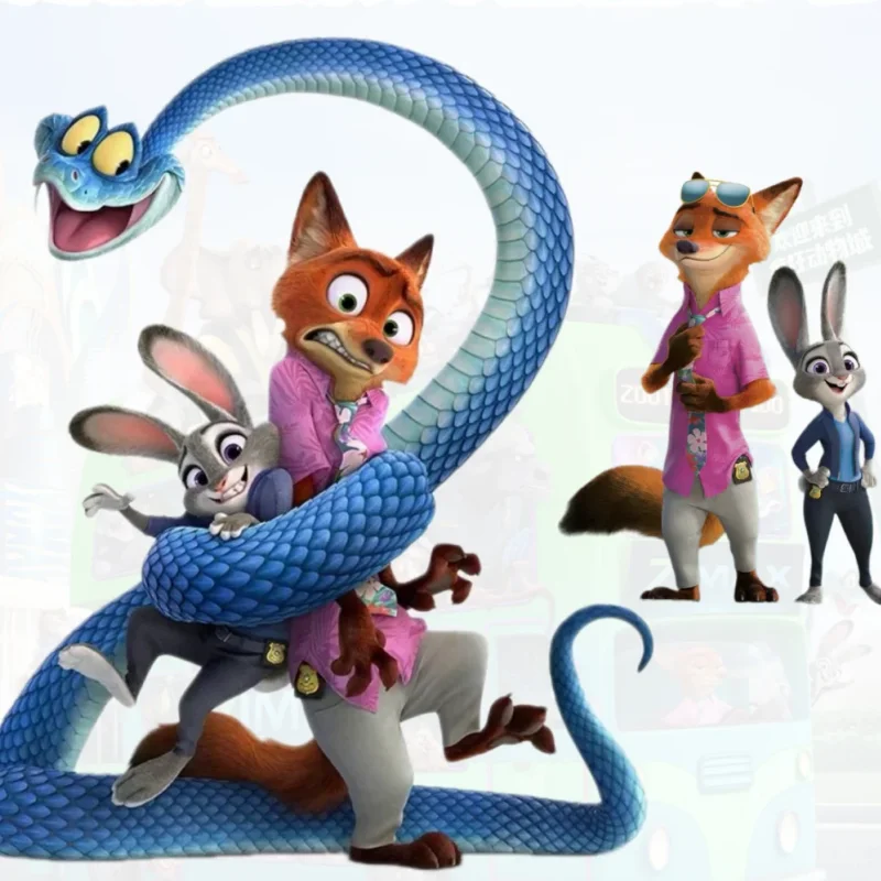 

Disney Zootopia 2: новая серия Journey, слепая коробка, аксессуары, подарок на день Святого Валентина, коллекционные украшения с героями мультфильмов, аниме, украшения