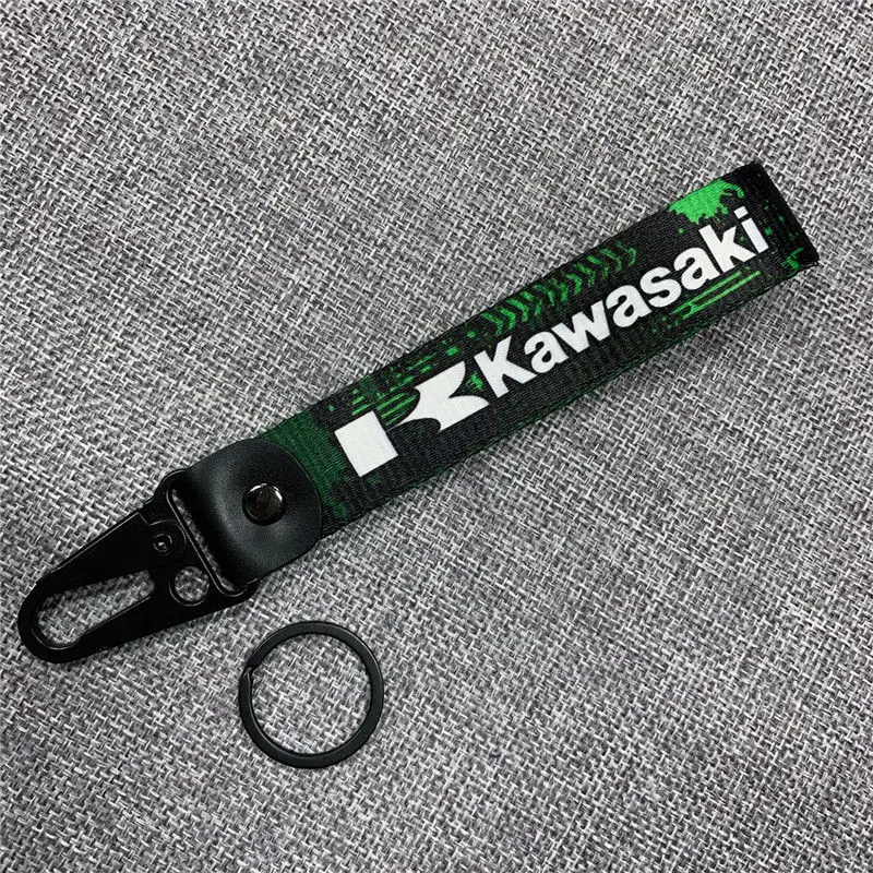 Moda para kawasaki ninja h2 h2r zx6r zx12r 400 650 1000 zx9r zx10r chaveiro da motocicleta chaveiro presentes acessórios