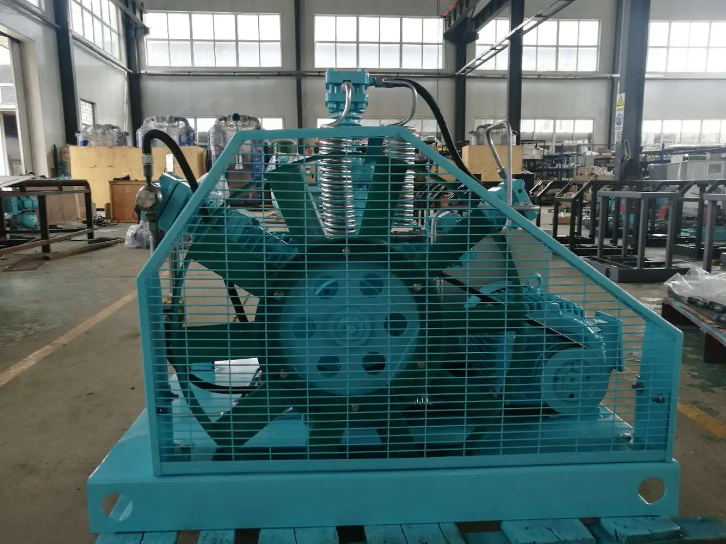 Pompa booster per ossigeno con funzionamento completamente automatico