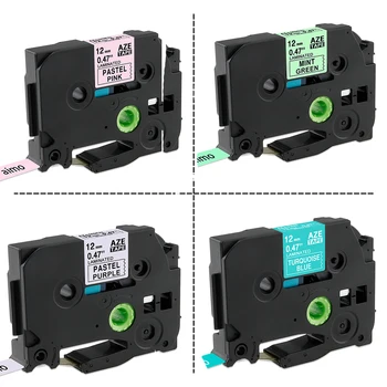 1 قطعة TZe- 231 12 مللي متر تسمية الشريط متوافق شقيق TZe-335 131 MQE31 MQG31 T531 الشريط لصانع الملصقات Brother p touch PTH110 D210