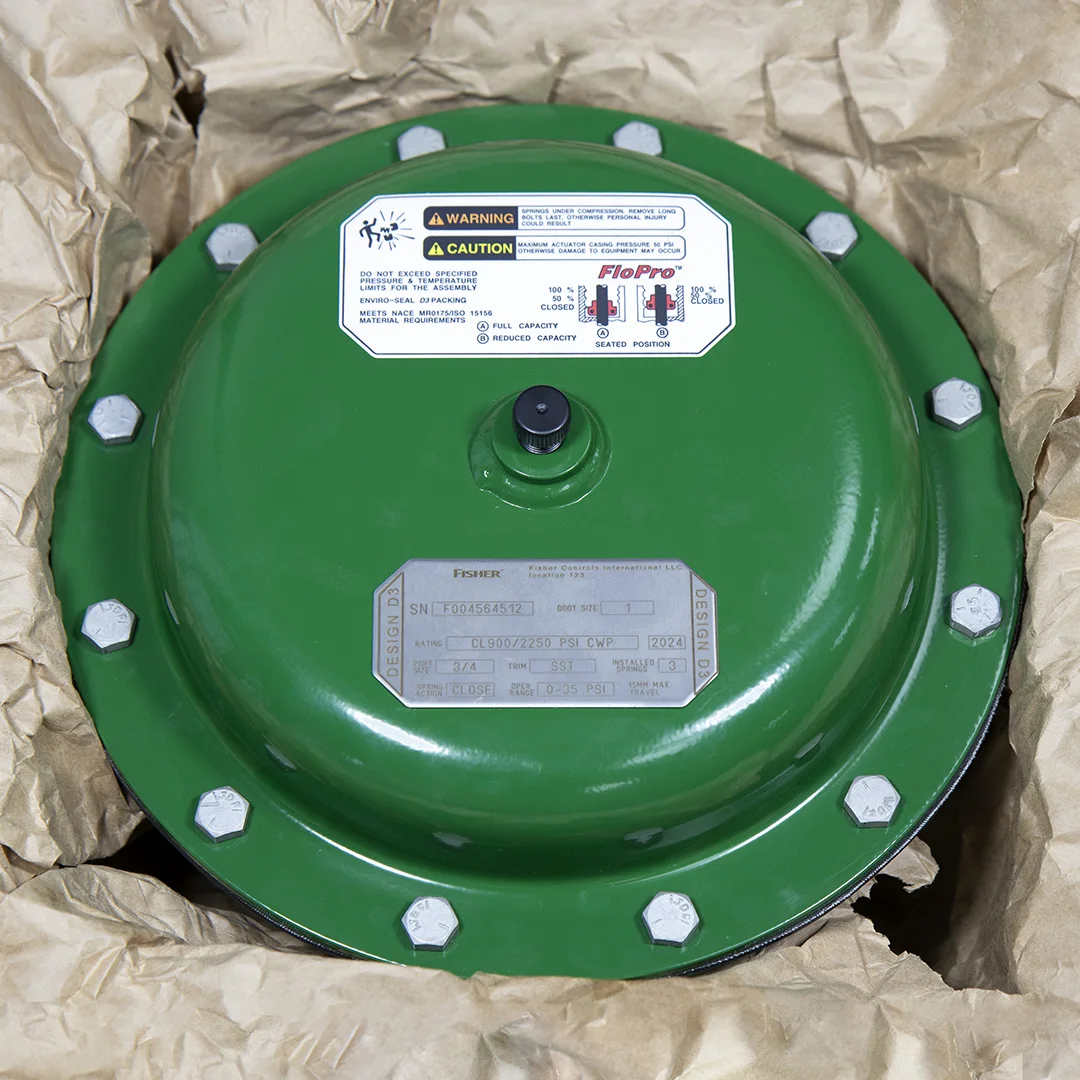 D3  Control Valve Compact Rugged Valve on/Off or Throttling Control Pneumatic or Electric Actuation Globe Valves