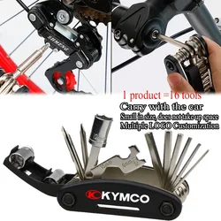 For KYMCO AK550 CT250 XCITING 400 500 Downtown DT 125 200i 300 Accessories Motorcycle Multifunction Tool Repair Screwdriver Set