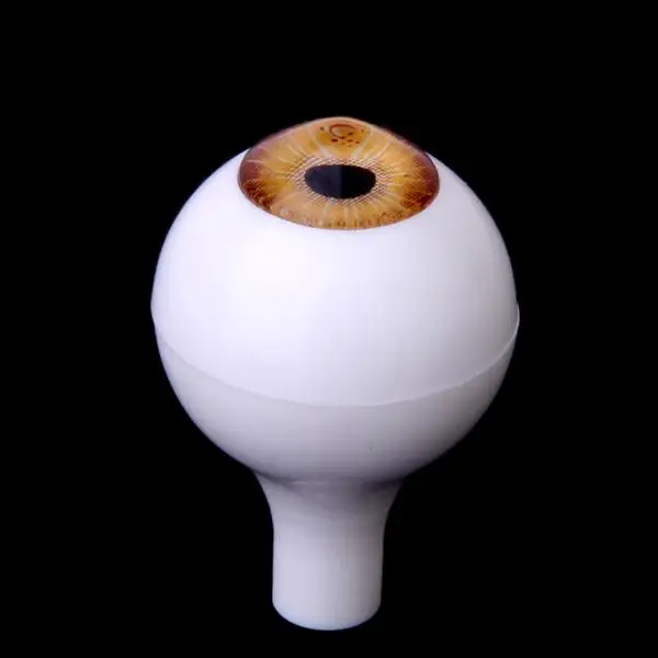8 PCs Round Acrylic Doll Eyes Eyeballs Halloween Props Accessories 12mm