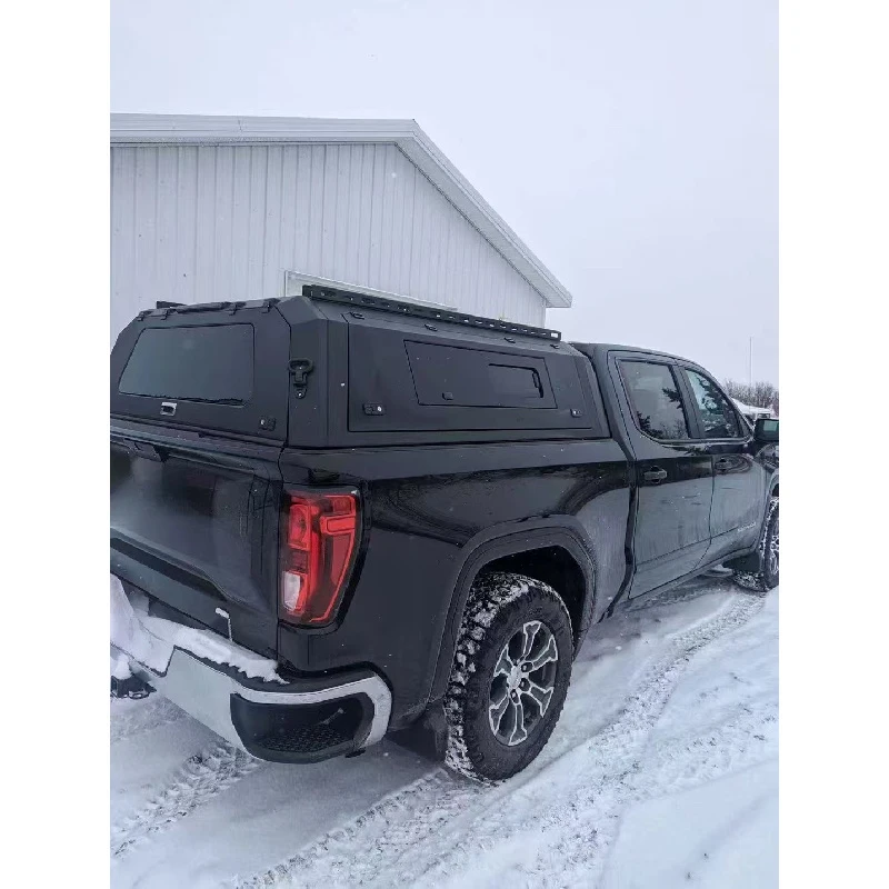 

Universal 4x4 Pickup Canopy Tent Waterproof Locking Tailbox Hardtop Aluminum Alloy Steel
