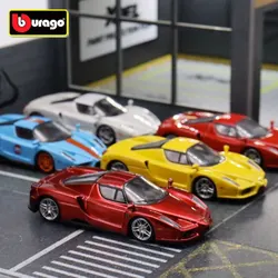 Bburago 1:64 Ferrari LaFerrari F40 F50 F12 TDF 458 SF90 Alloy Sports Car Model Metal Metal Racing Car Model Miniature Scale Toys