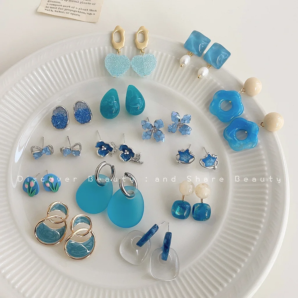 accesorios-diy-departamento-de-sanacion~-pequenos-pendientes-frescos-de-sal-marina-azul-para-mujer-de-moda-personalidad-versatil-sensacion-premium-holid