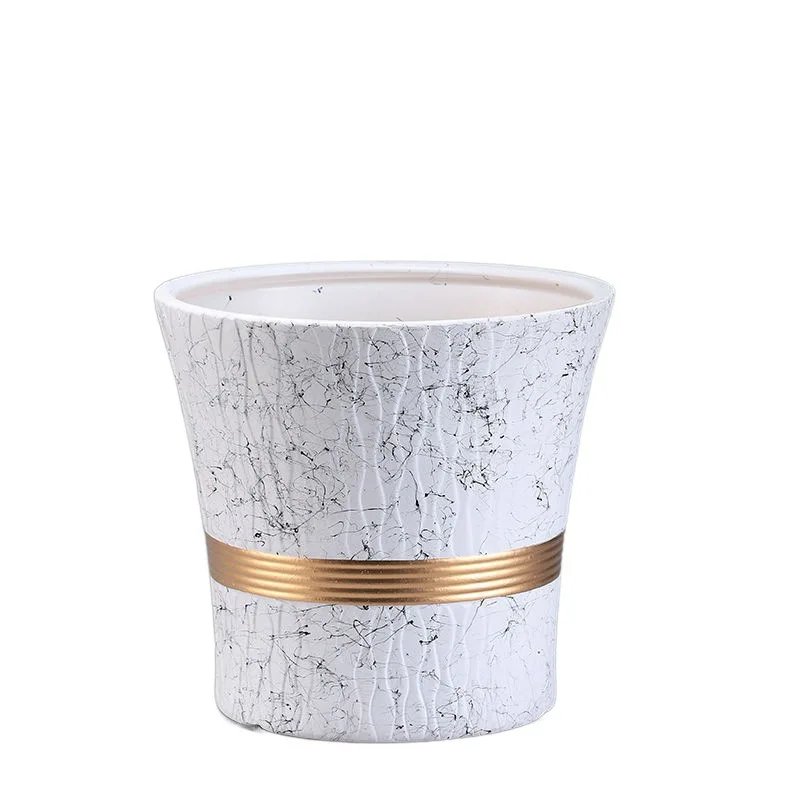 

Household ceramic flower pot large diameter potted plant fortune tree green basket Clivia floor type