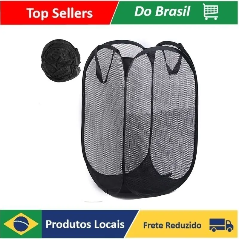 BLACK FRIDAY Cesto de Roupa 30x50CM Caixa Cesto Dobrável Para Roupas e Brinquedos Cesto Infantil Cores Diversas Caixa Organizadora Cozinha Quarto Casa Promoções