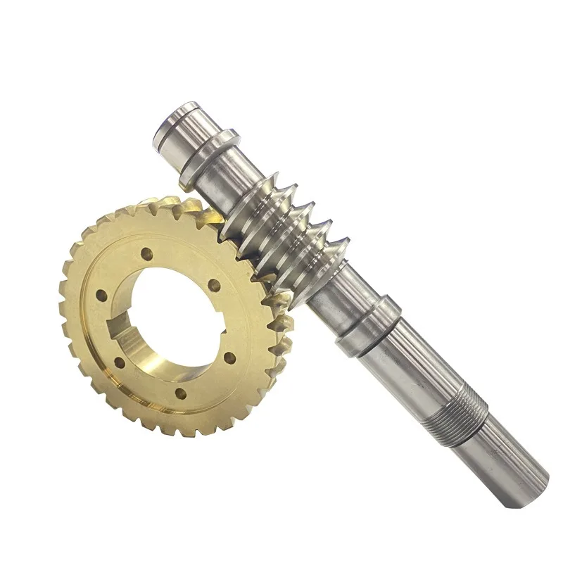Multi-head aluminum bronze high-precision worm gear