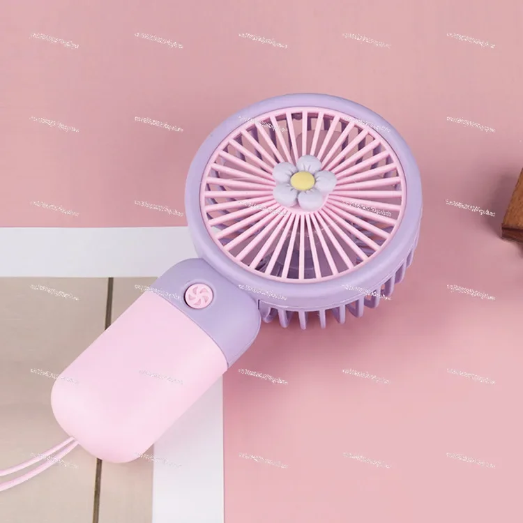 Mini handheld fan summer small fresh portable portable fan usb charging fan