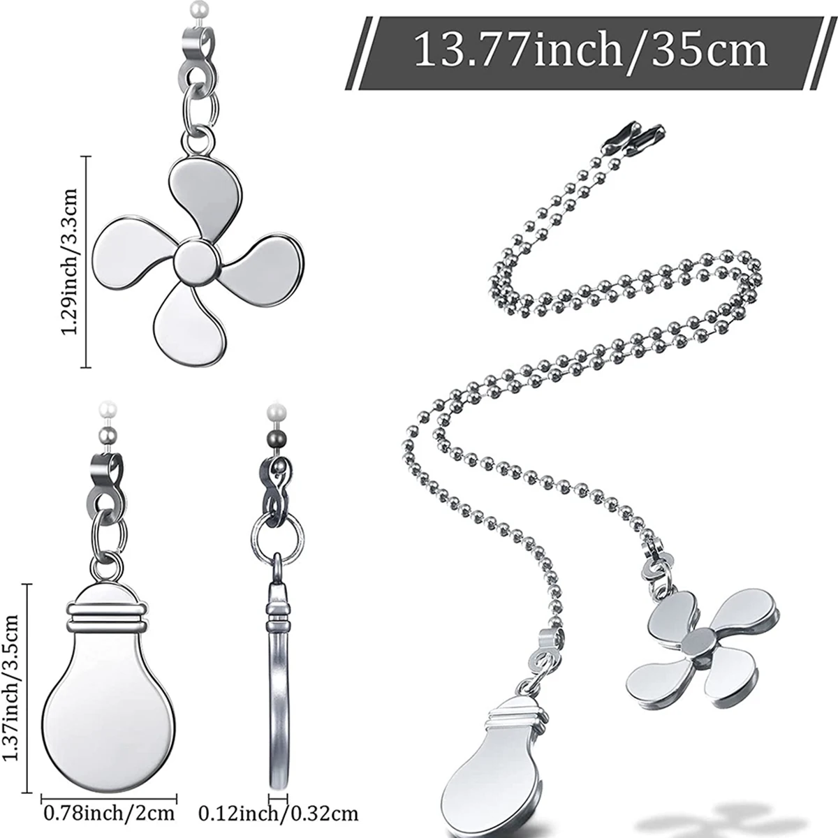 Ceiling Fan Pull Chain Fan Extension Chain Fan Chain Pulls Decorative 12 Inch Ceiling Fan Chain Extender Ornament D