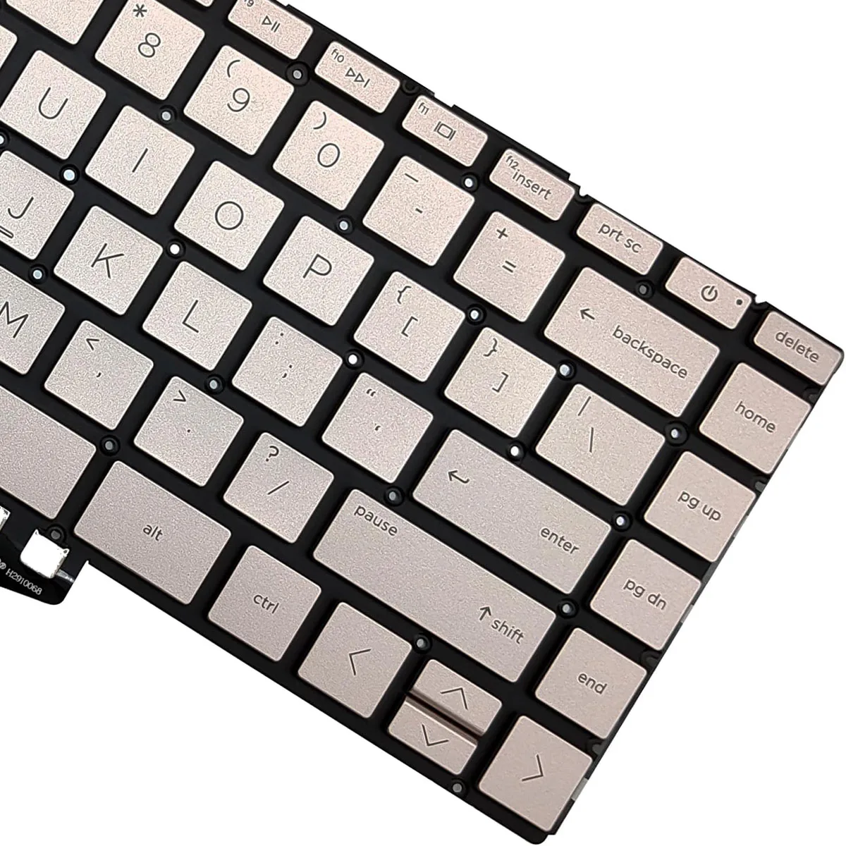 Imagem -02 - Teclado us Backlit us hp Pavilion Aero 13-be 13-be0755ng 13-be0227od Tpn-w152 Ouro ou Prata