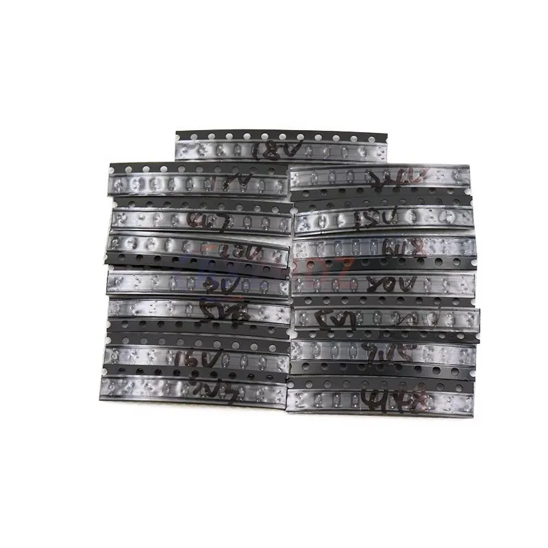 150PCS 0805 SOD-323 SMD Zener Diode Kit 15Value*10Pcs 3V - 24V 1N4148WS 3.3V 4.7V 5.1V 5.6V 6.8V 7.5V 10V 12V 15V 16V 18V 20V