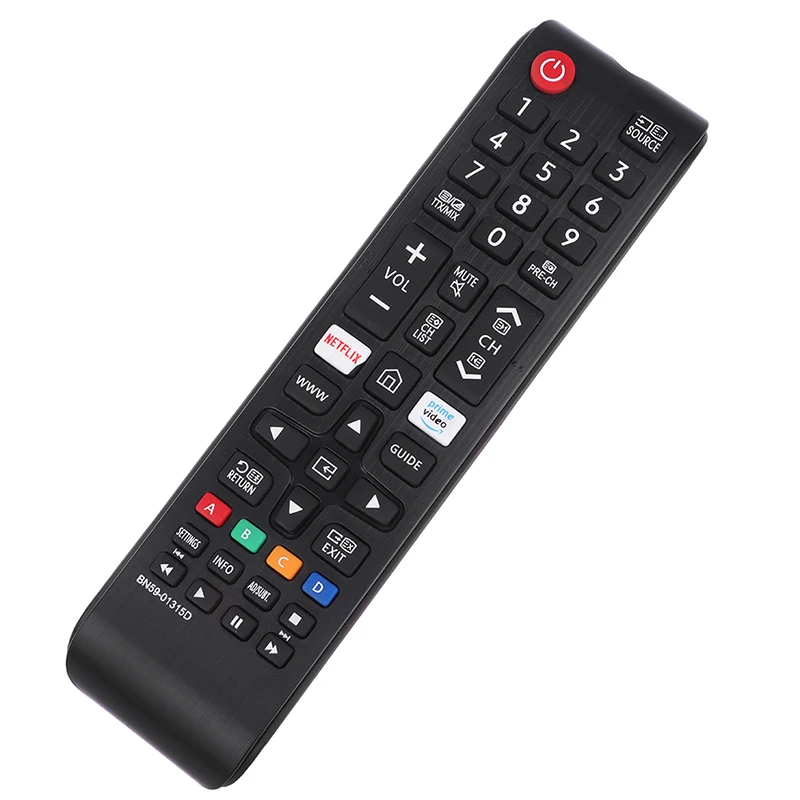 Universa BN59-01315D TV Remote Control with NETFLIX PRIME VIDEO Rakuten TV Button Replacement for SAMSUNG Smart TV