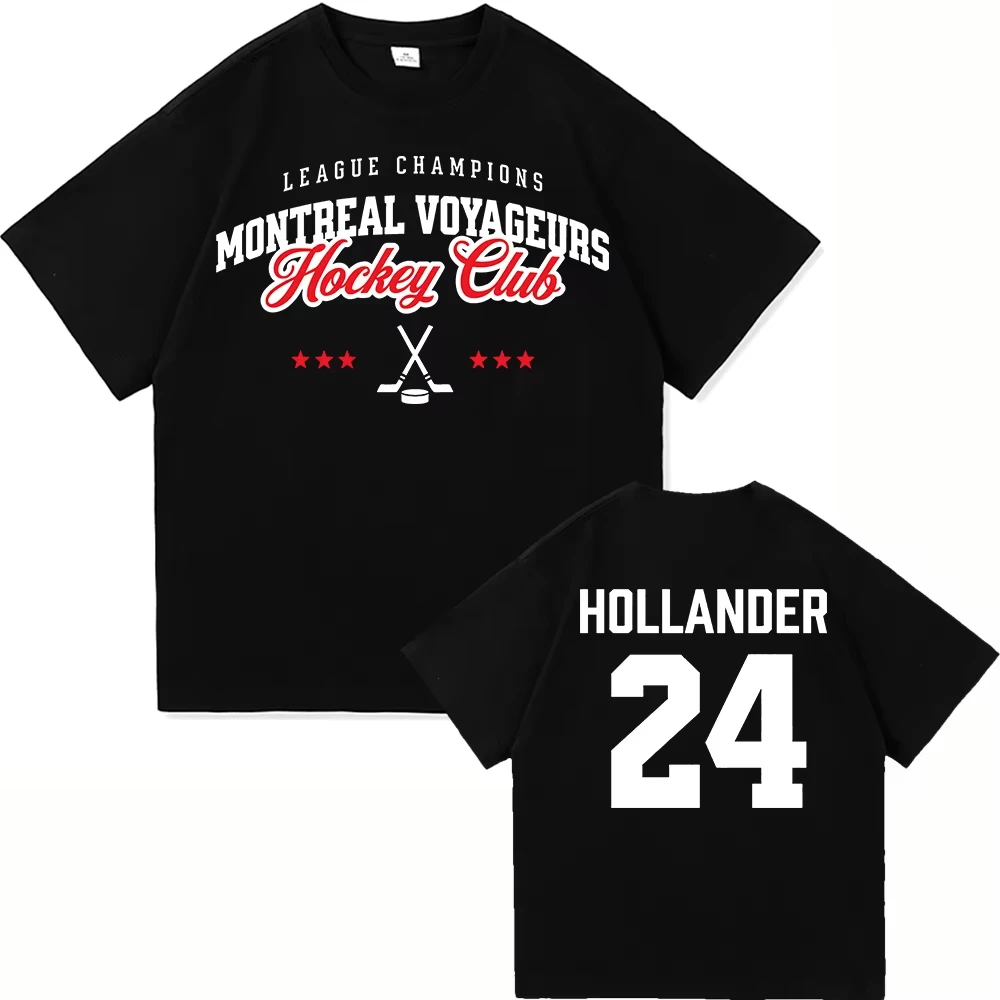 

Футболка 24 Hollander Montreal Voyageurs Club, модная мужская и женская футболка TV Heated Rivalry Ilya Rozanov 81, футболки высокого качества