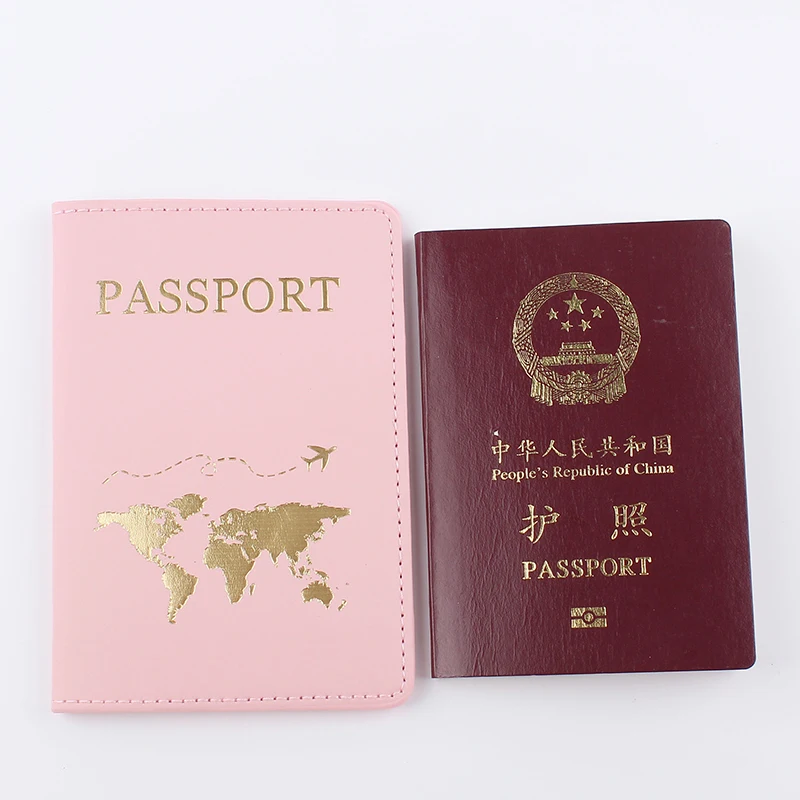 Paar Lijn Passport Cover Fashion Nieuwe Reizen Bankkaart Document Bag Pu Lederen Houder Liefhebbers Paspoorthouder Funda Pasaporte