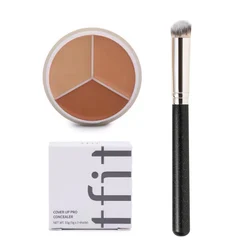 TFIT 3 Colors Concealer Palette Professional Makeup Face Eye Contour Face Spot Concealer Dark Circle Correcting Face Makeup