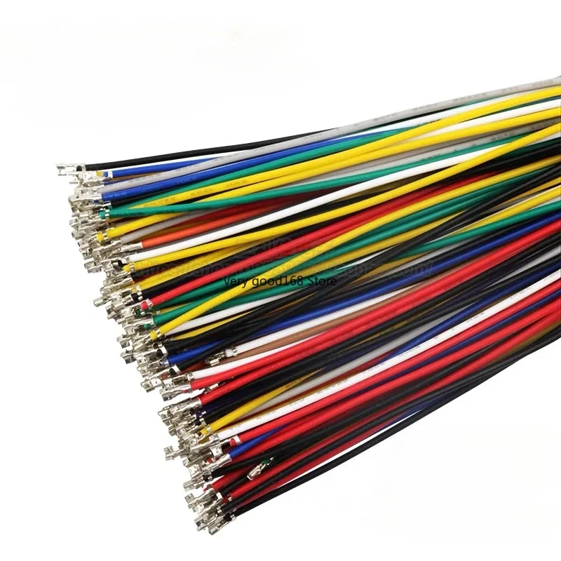 SH1.0mm Jst 1.25mm PH2.0mm XH 2.54mm 10PCS Terminal Wire Single / Double Head Electronic Connecting Cable Without Shell 10-30CM