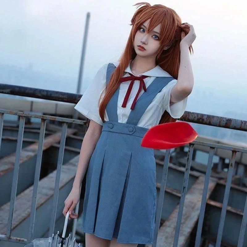 2026 إيفا القرن الجديد أنيمي تأثيري orm تنورة ضباب الأزرق المدرسة orm الدكتور للنساء المحارب زي Jk طالب الزي #1