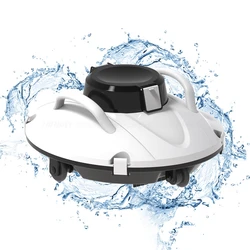 Smart Wireless Pool Cleaner Automatic Vacuum Cleaner With Self Parking Function Pool Cleaning Equipment Sewage Suction Machine