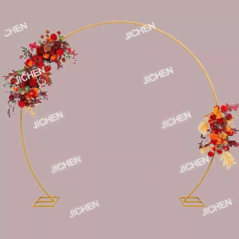 

JCTВедебный реквизит из кованого железа, арка, подставка для цветов, свадебное украшение, уличный газон, фон, стена