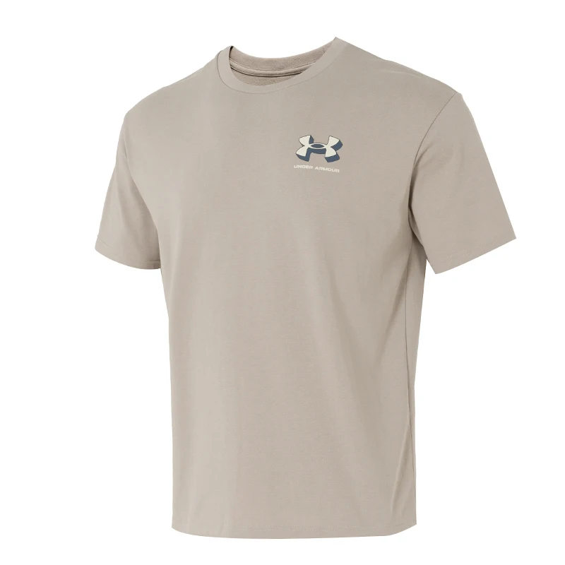 

Underarmour T-Shirt Men's Sportswear Fitness Training Iron Exercise Soft and Comfortable Top Breathable Short-Sleeved 1387285-203