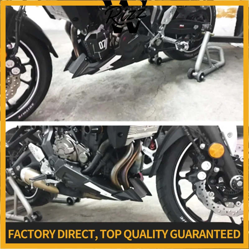 For Yamaha MT-07 FZ-07 2014-2020 MT 07 FZ 07 Motorcycle Engine Spoiler Belly Pan Lower Fairing Body Kit MT07 FZ07 Accessories