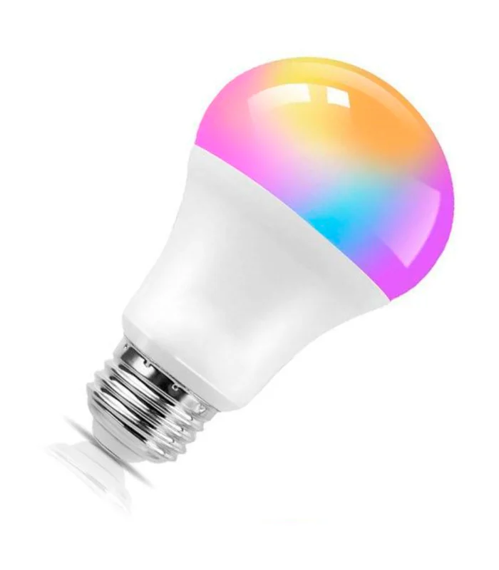 E27 led bulb 10w cold light 6400k A + 125 mm 950 lm with memory and controller color control with battery included