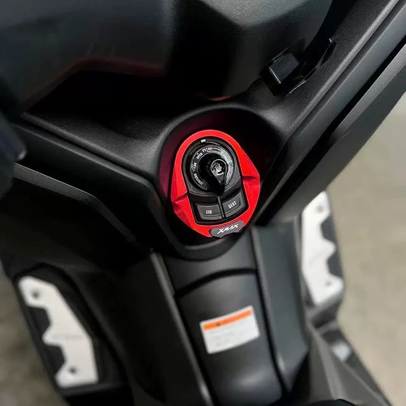 For YAMAHA XMAX XMAX300 X-MAX300 X-MAX 300 2023 2024 2025 Motorcycle Electric Door Lock Trim Cover Door Striker Lgnition Switch