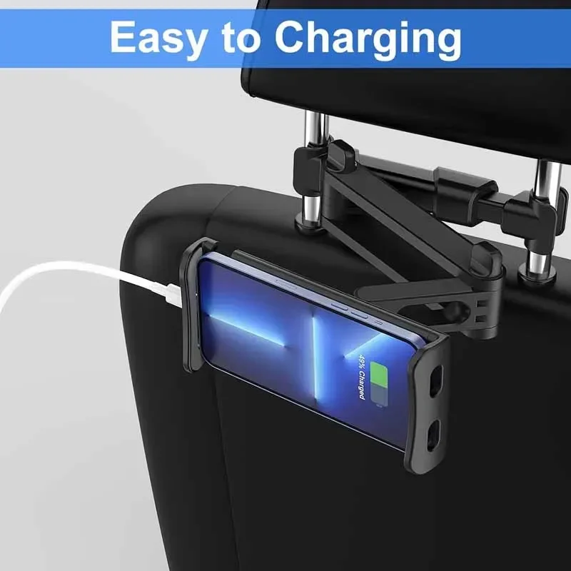 العالمي قوس السيارة السيارات الخلفي مسند الرأس بالمقعد جبل حامل لباد الهواء 4-11 بوصة 360 دوران كمبيوتر لوحي صغير هاتف السيارة 2027