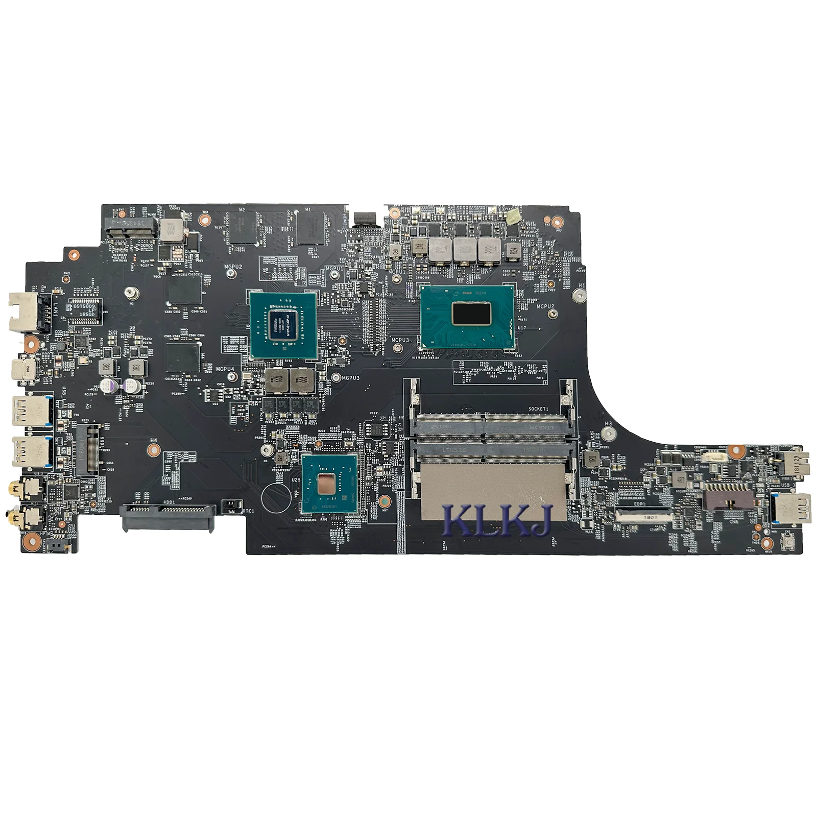 Dinzi MS-16R11 Laptop Motherboard For MSI GF63 8RC GF63 8RD MSI-16R1 VER1.0 Mainboard With i5-8300H  i7-8750H GTX1050 GTX1050Ti