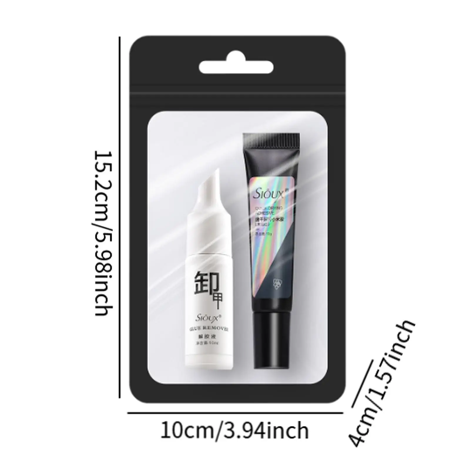 ネイルグルーリムーバーキット、プレスオンネイルチップ用ジェルネイルポリッシュリムーバー（速効性）