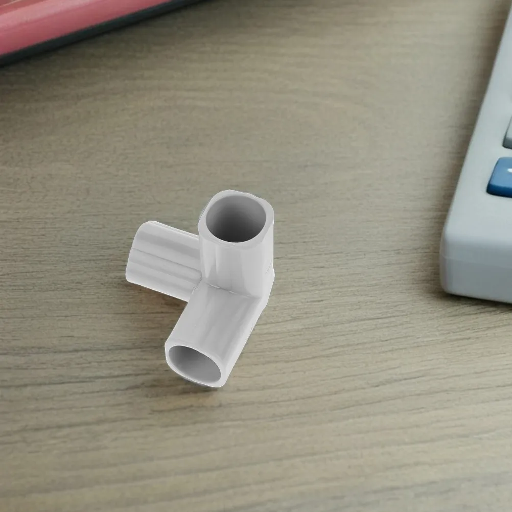 2pcs Plastic Pipe Connectors For Baby Playpen Easy Install Indoor Outdoor Safety Fencing Detachable Multi-Functional Joint