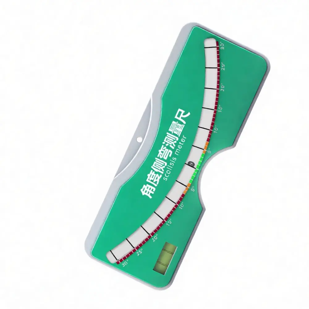 Professional Spine Curvature Meter Scoliosis Angle Detection Ruler Back Posture Alignment Tool Physical Assessment