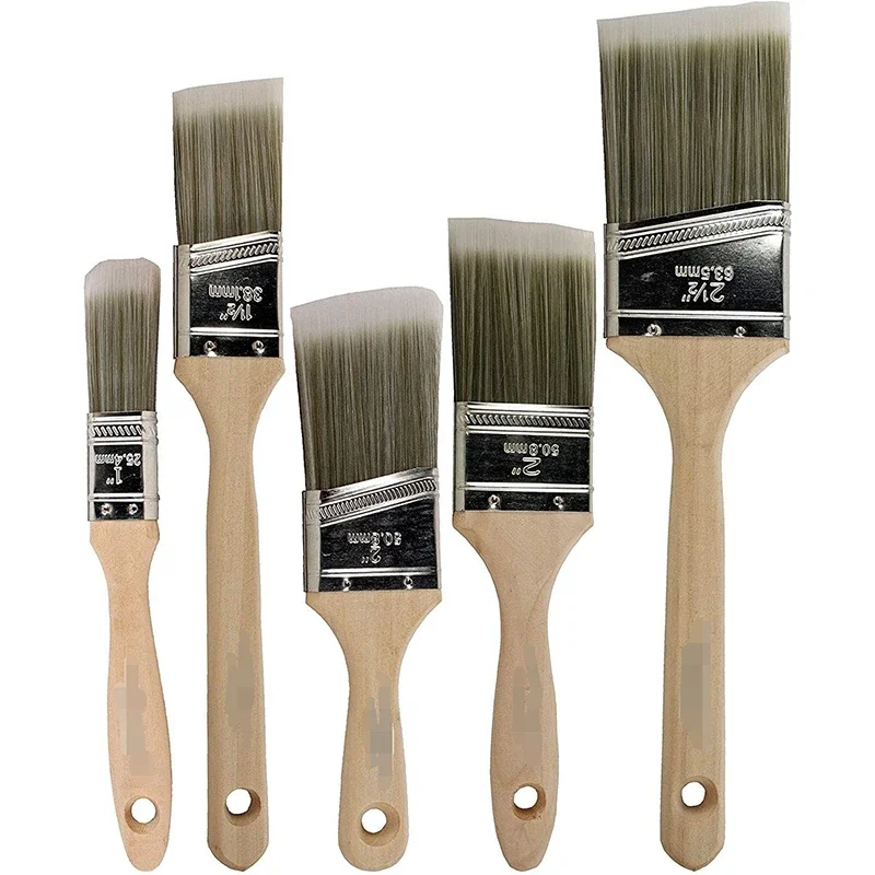 5pcs Professional Paint Brushes for Artist Acrylic All Latex and Oil Paints Home Improvement Wall and Furniture Paint Tool Set