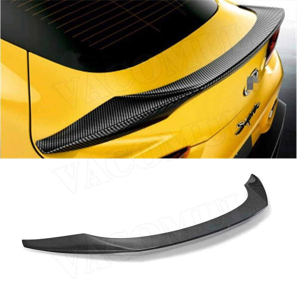

VACOMUL High Quality Carbon Fiber Spoiler Rear Boot Racing Trunk Wing for Toyota Supra 2019 - 2020 FRP Car Styling Bumper