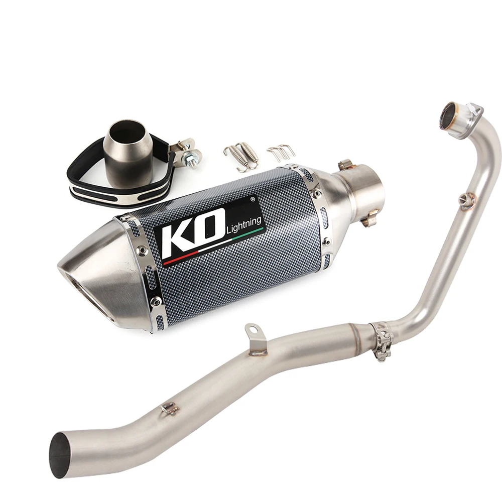 For LIFAN KP mini150 2015-2025 LF150-5U 2015-2021 Motorcycle Full Exhaust System Modified Header Pipe With DB Killer