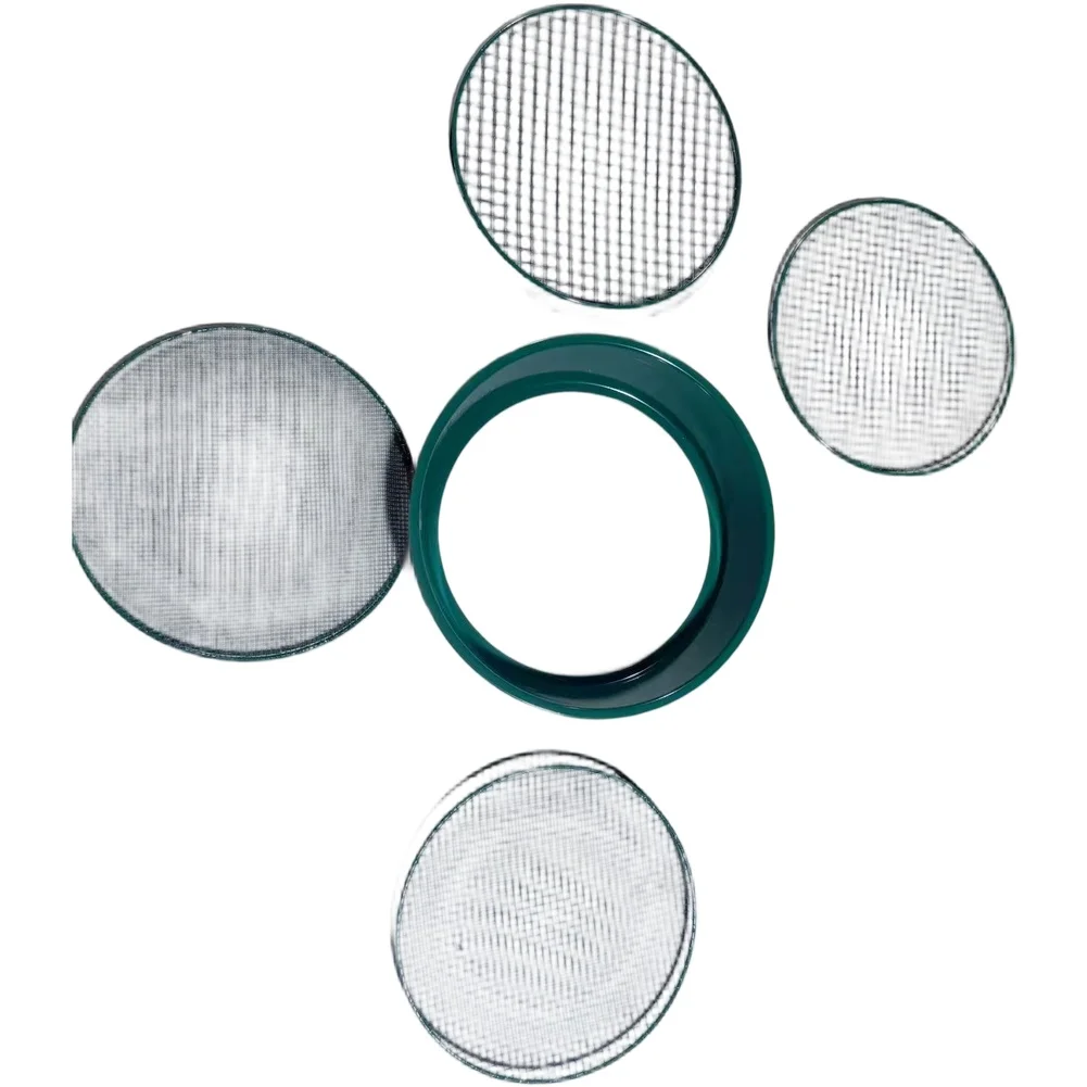 Replaceable Screen Sediment Screen Three Aperture Metal Screen Agricultural Tool Garden Plants Care Tool Sets 3/6/9/12mm Mesh