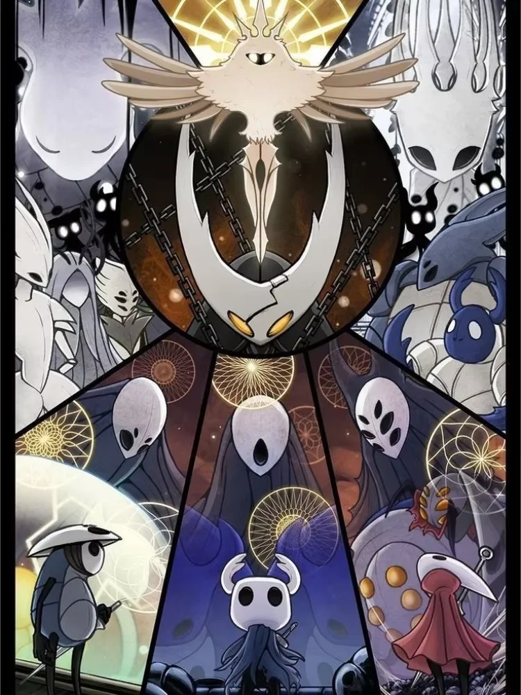 

Jigsaw Puzzles for Adults-Hollow Knight The Game-Jigsaw Puzzle Home Decor Adults Puzzle Games Family Fun Puzzles Educational