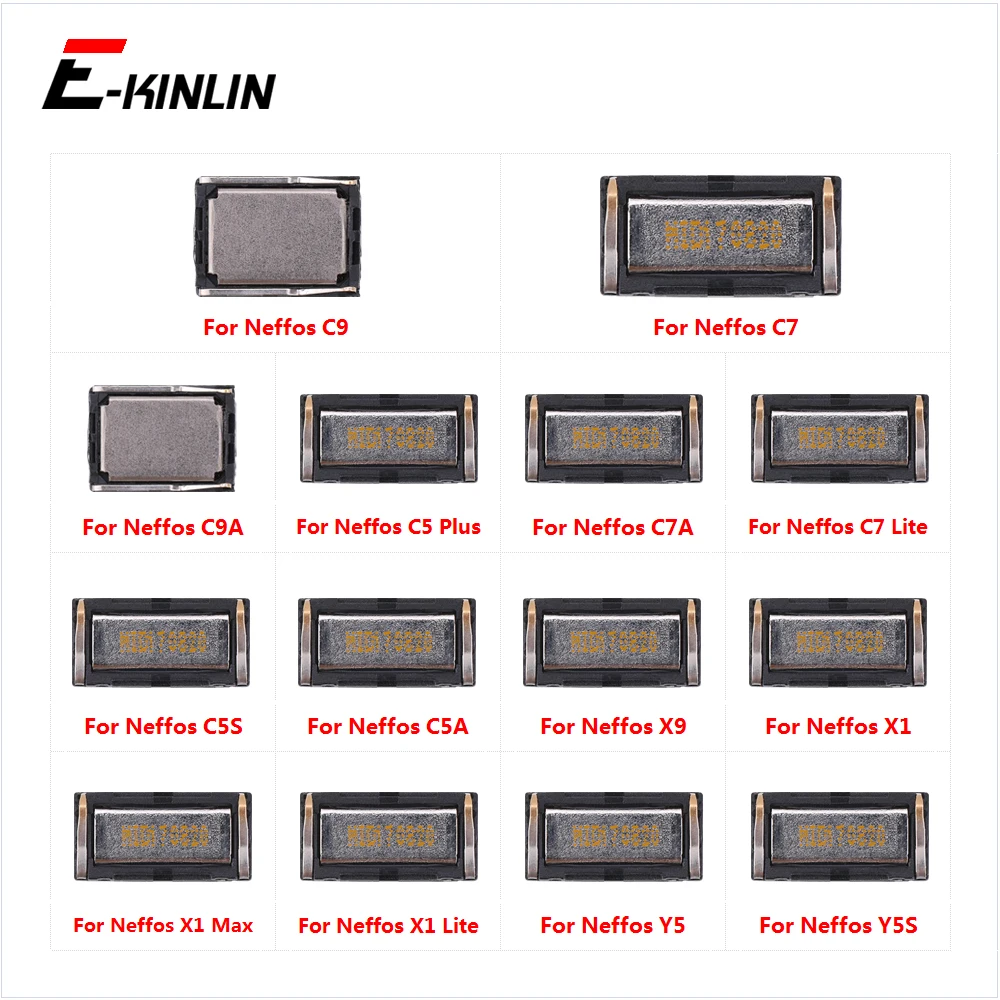 Peças de Reparo para Fone de Ouvido Frontal Superior (Receptor de Áudio) para TP-Link Neffos C9 C9A C7 C7A C5 C5A C5S Y5 Y5S X9 X1 Lite Max Plus