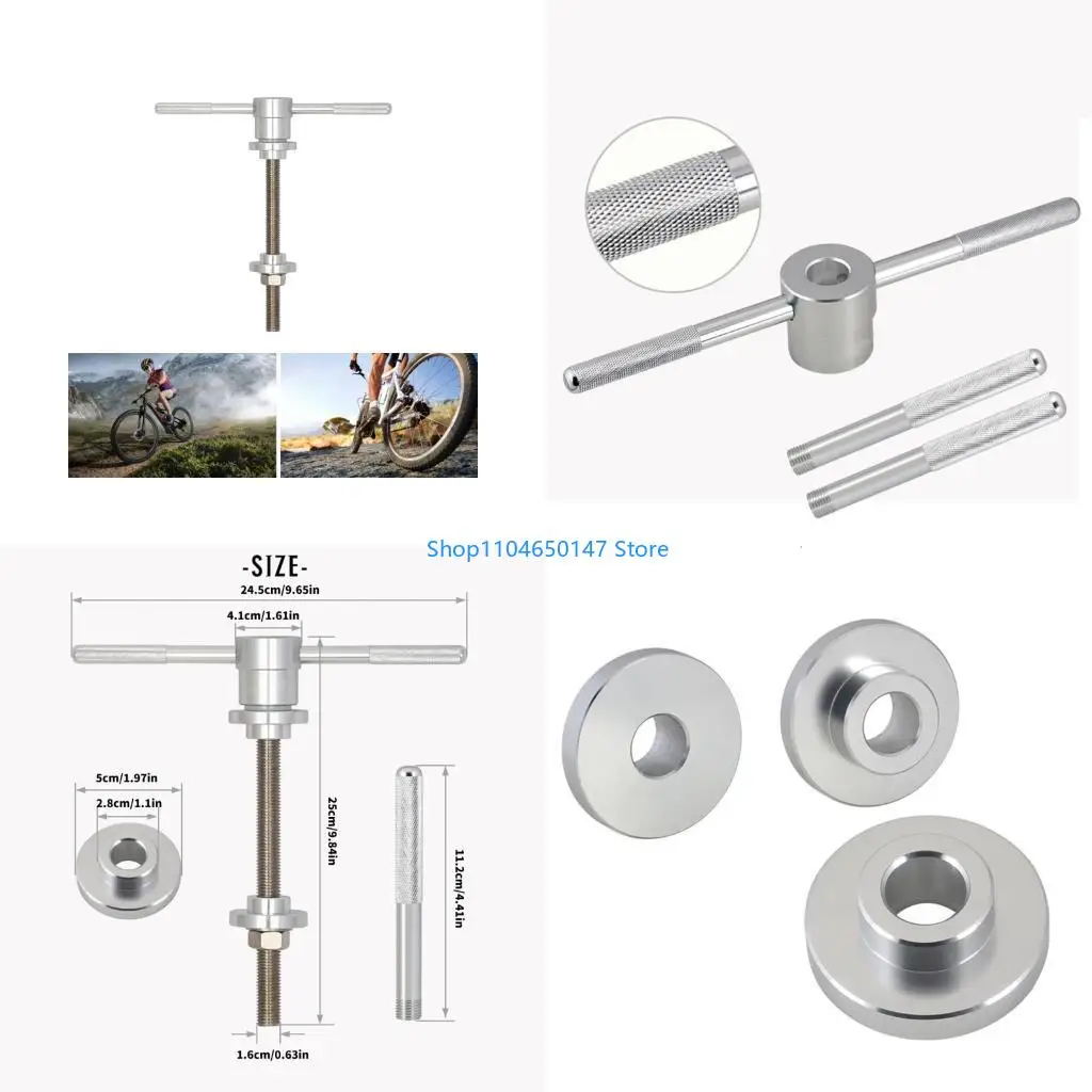 

Professional Bike Headsets Installation Press Tool Light weight Stable Steel