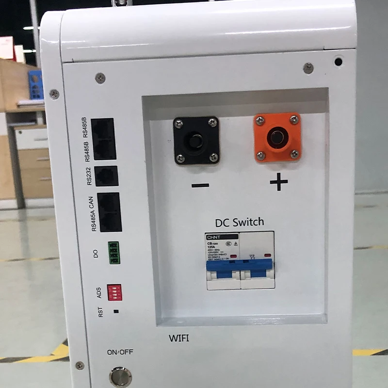 2025 Portable Home Solar Energy Storage Lithium Ion Battery Pack 5kWh to 15kWh LiFePO4 51.2V 100Ah to 280Ah with Wheels