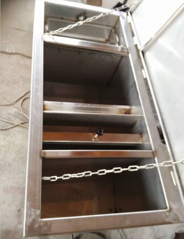 Stainless Steel Kitchen Grease Trap And Oil-water Separator For Waste Water Treatment