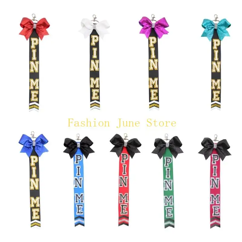 

N5KA 5 шт. сверкающий брелок для ключей Cheer Set рюкзак Очарование ключ дружбы подвесной орнамент