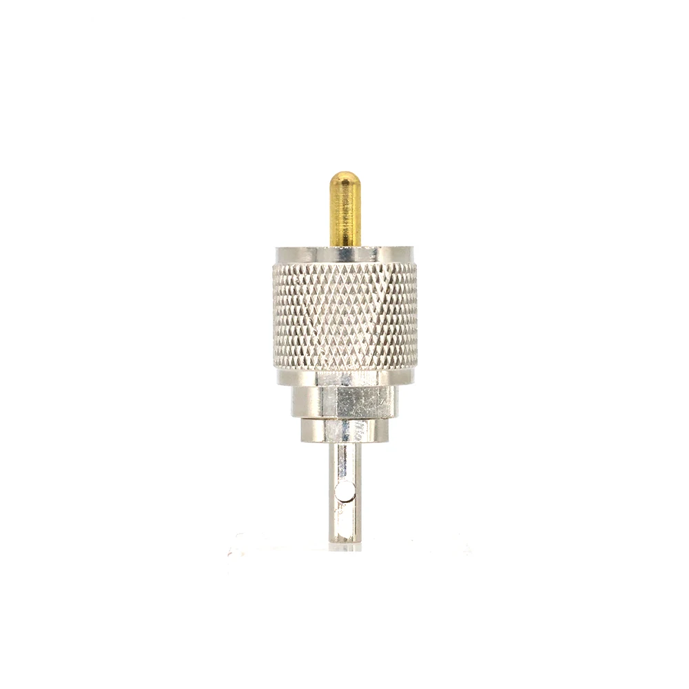 UHF Male Plug Connector Crimp For RG316 RG174 LMR100 RG178 Cable RF Adapter antenna satellite receiver radio coaxial cable use