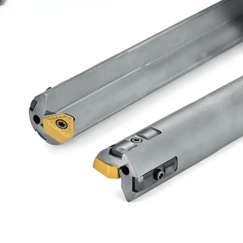 Collet Drill Bits with Indexable Inserts 50mm Diameter Deep Hole Drill Tools Alloy Steel Internal Chip Removal