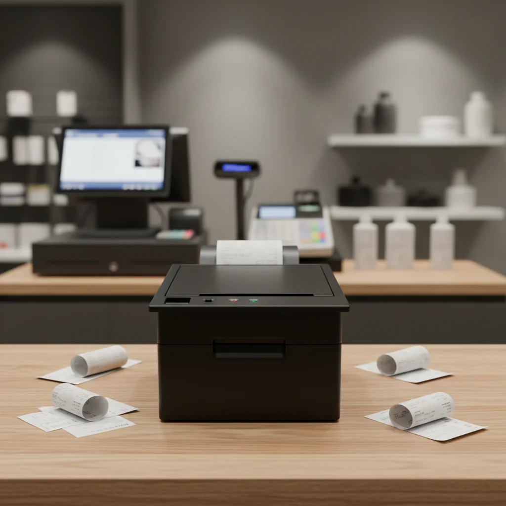 

ATU&UTVHSPOS 58mm Direct Thermal Receipt Printer with USB Interface Embedded TTL Auto Cutter for Vending Machines